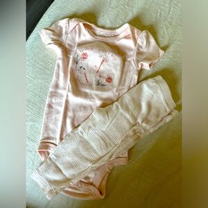 Flower onesie set